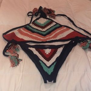 Never worn AE knit bikini Size XS/S